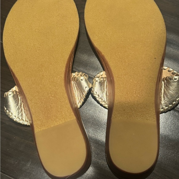 Sandals 7.5 gold - Picture 3 of 3